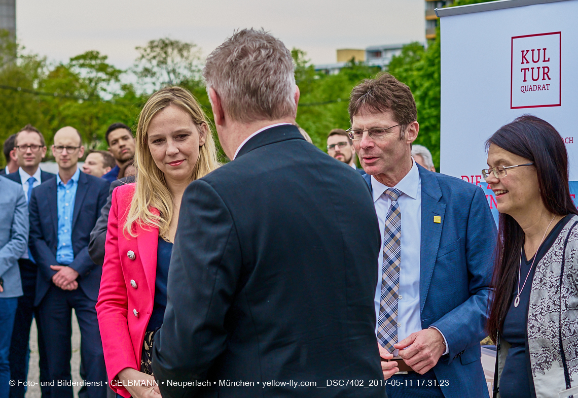 11. Mai 2017 - Grundsteinlegung für die LOGE und dem Kulturquadrat in Neuperlach